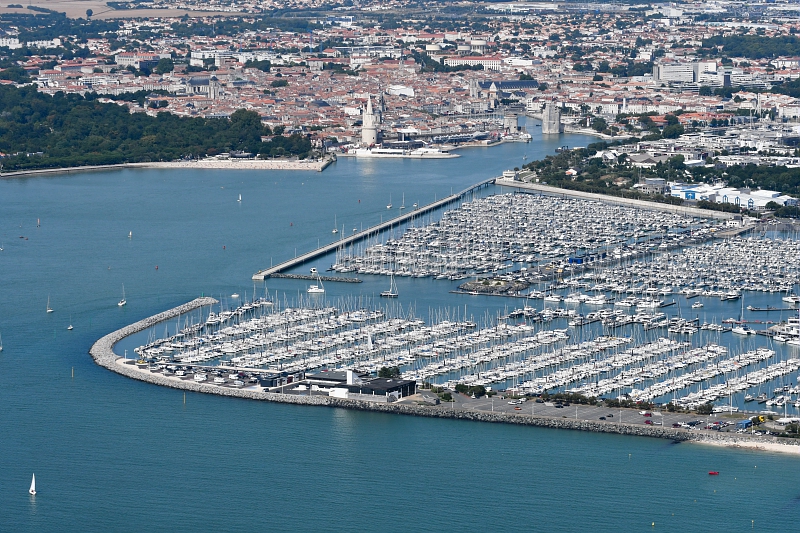 Photo du port de départ du premier acte du Tour Voile